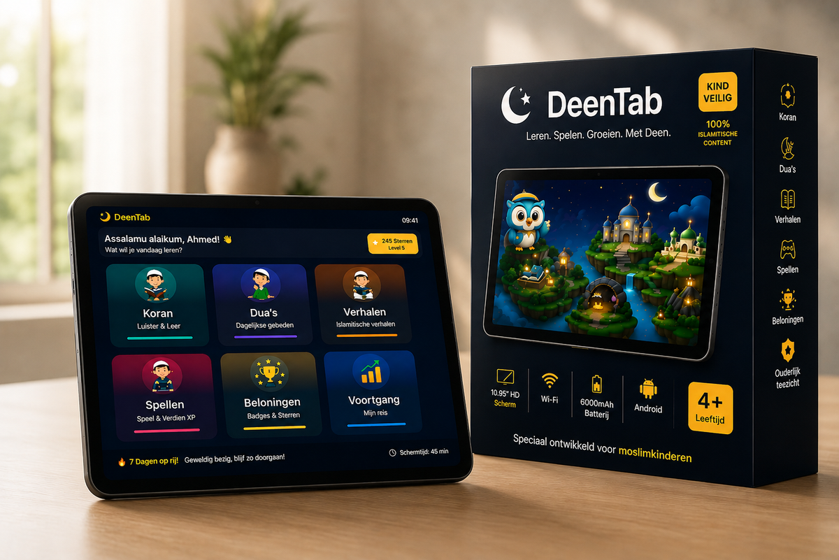 DeenTab® – De Islamitische Kindertablet
